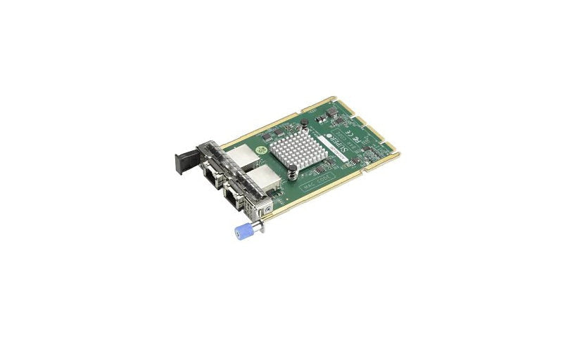 Supermicro AOC-AG-i2M Dual Port 1GbE RJ-45 AIOM Network Adapter, Intel I350
