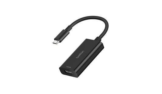 Belkin USB-C to HDMI 2.1 Adapter, 8K 60Hz / 4K 144Hz, HDR10+, 48Gbps, Black