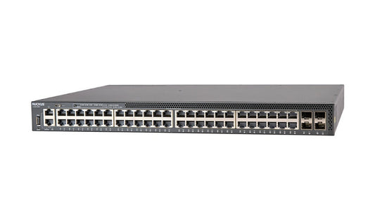 Ruckus ICX 8200 ICX8200-48PF2-E2 48-Port Gigabit PoE+ Switch, 4x 25G, 1440W