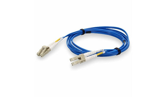 Proline PRO-LC-LC-5M5OM4-BE-TAA 5m (16.4ft) LC to LC OM4 Multimode Duplex Fiber Patch Cable, 50/125, OFNR Riser, TAA, Blue