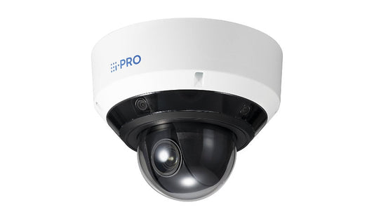i-PRO WV-X86530-Z2 Multi Sensor PTZ Dome 3x 5MP Plus 2MP 21x AI Outdoor