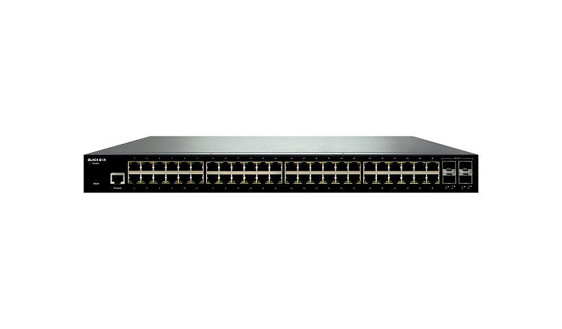 Black Box LGB5052A-R3 48-Port Gigabit Managed Switch, 4x 10G SFP+
