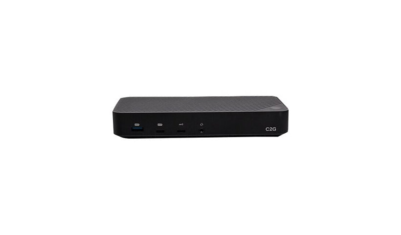 C2G C2G54538 USB-C Hybrid Triple 4K Display Docking Station HDMI DisplayPort USB