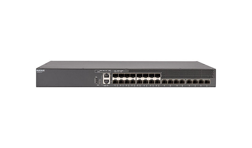 Ruckus ICX 8200-24FX 24-Port 1/10GbE SFP+ L3 Switch, 8 x 25G SFP28