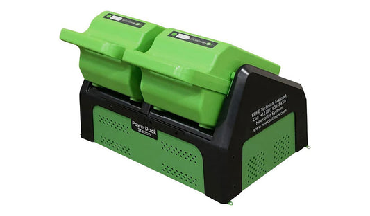Newcastle Systems PowerSwap Nucleus PowerCharge Dual Charger, PWC2C