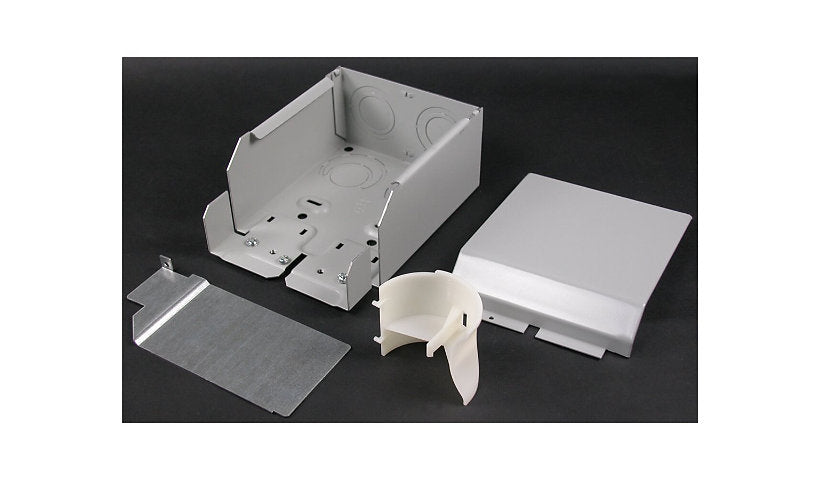 Wiremold V4010DFO Entrance End Fitting Steel Ivory TAA