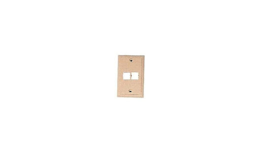 CommScope 108168469 2-Port Faceplate White