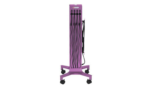 Bretford CUBE Tower Pre-Wired 8-Port USB-C, Orchid, CTWR800USBC-ORC