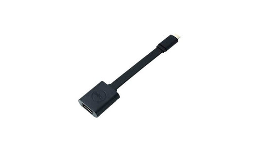 Dell DBQBJBC054 USB-C to USB-A Adapter 5.2 in Black 1 Year