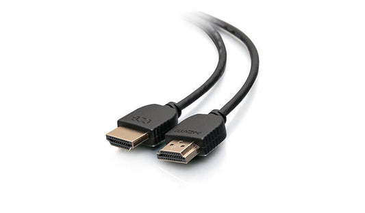 C2G C2G21008 Plus Series Slim Flexible 4K HDMI Cable 3 ft Lifetime Warranty