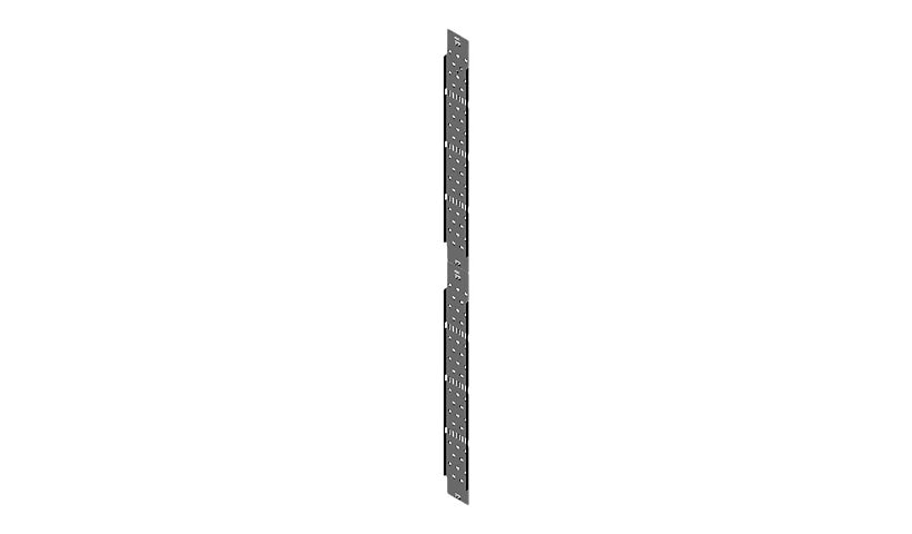 CPI 38635-E00 Vertical Cable Lashing Panel 42U Steel Glacier White 3 Year