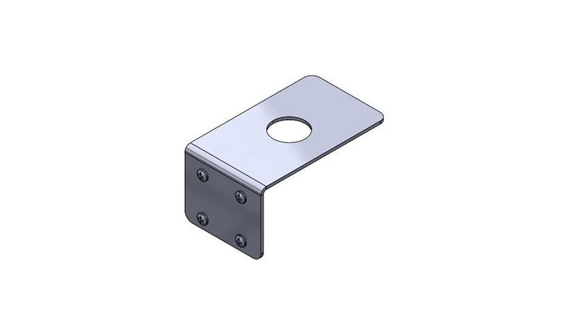 Parsec PTA0756 Heavy Duty Steel Antenna Bracket Plate, 1 in Hole