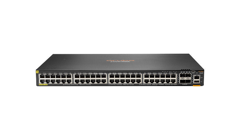 HPE Aruba CX 6200F JL728B 48G Class 4 PoE 4SFP+ 740W L3 Stackable Switch
