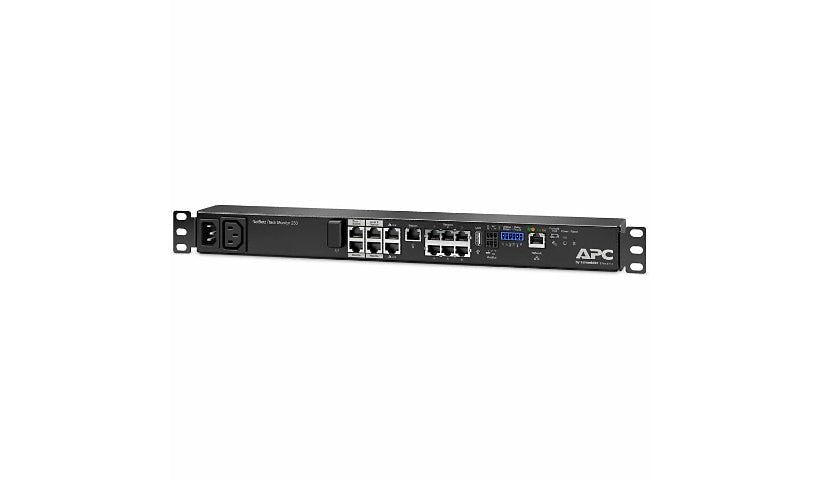 APC NetBotz Rack Monitor 250A Rack Mount Security and Environmental Appliance, NBRK0250A