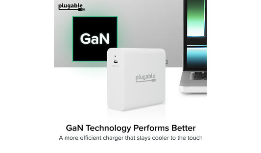 Plugable PS-EPR-140C1 140W USB-C GaN Charger PD EPR 2 Year