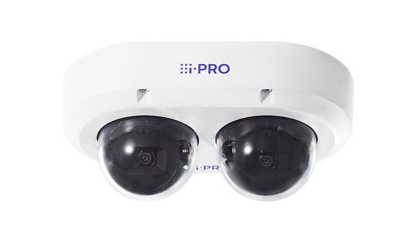 i-PRO WV-U85402-V2L Dual 4MP Multi Directional Outdoor Camera IR NDAA
