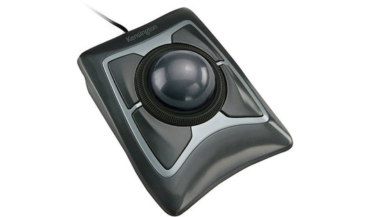 Kensington Expert Mouse Wired USB Trackball Scroll Ring Wrist Rest K64325WW