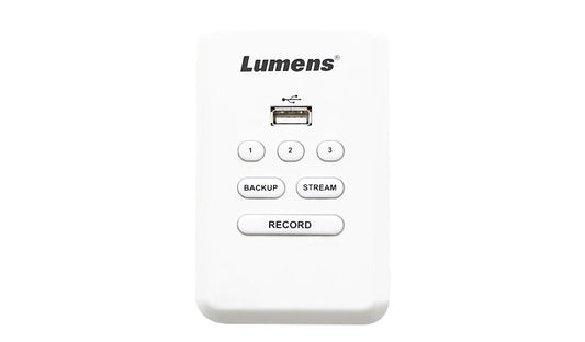 Lumens LC-RC01U Wall Button Panel for LC200 Capture Vision Station 3 Year