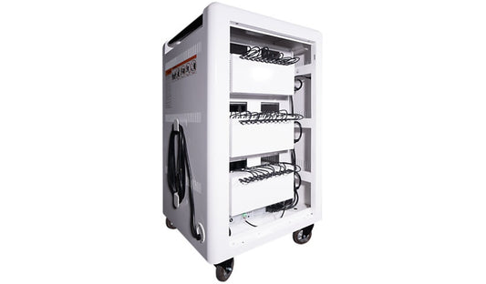 Anywhere Cart 36-Bay USB-C PD Charging Cart, 65W per Port, CRT-PLS-S36L-D-H65C