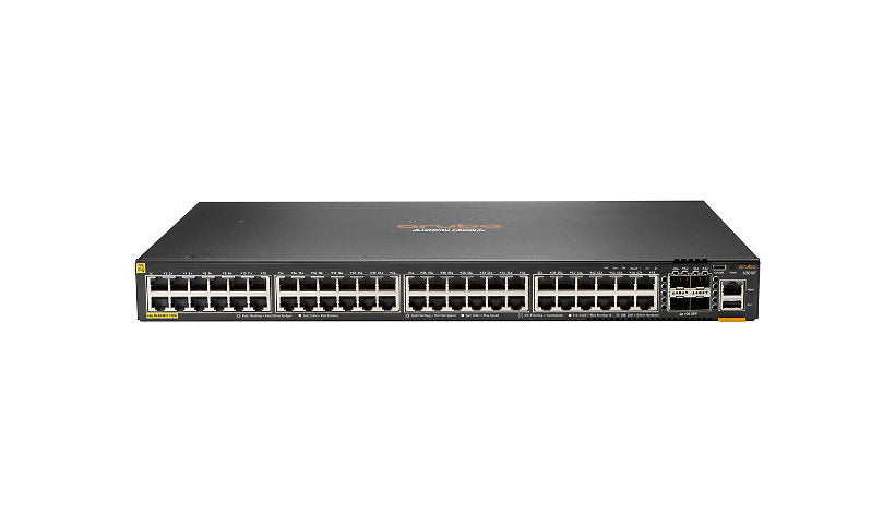HPE Aruba CX 6200F S0M84A 48G Class 4 PoE 4SFP 370W Stackable Switch