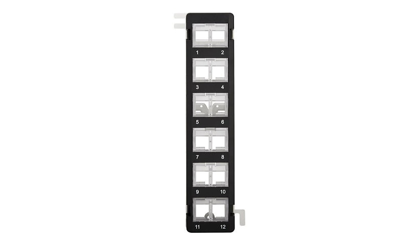 Tripp Lite N062-012-KJ-WM 12-Port Wall-Mount Keystone Patch Panel TAA