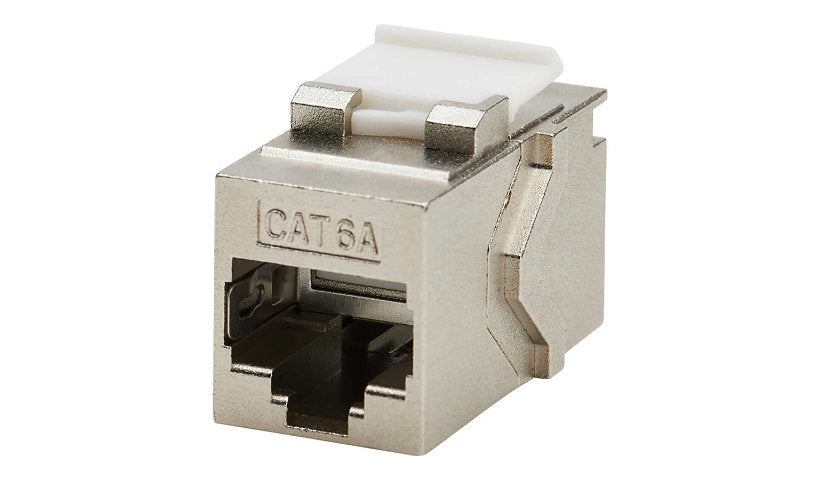 Tripp Lite N235-001-SH6A-1 Cat6a Shielded Snap-In Keystone Coupler TAA