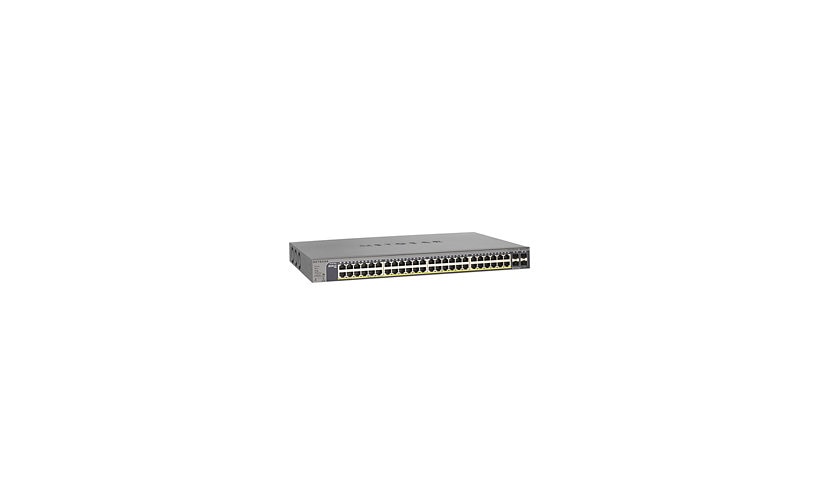 Netgear GS752TPv3 GS752TP-300NAS 48-Port Gigabit PoE+ Smart Switch, 4x SFP