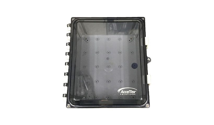 AccelTex ATS-12106P-C-K-CG-UBPTB 12x10x6 NEMA 6P AP Enclosure, Clear Door