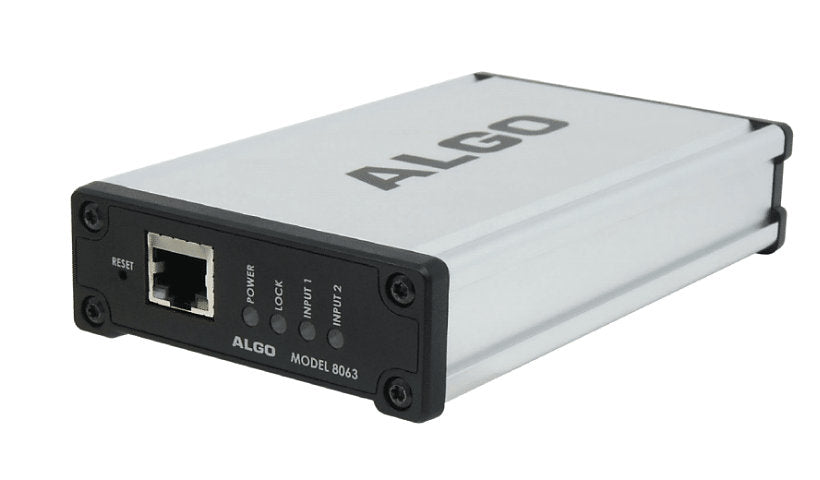 Algo 8063 SIP IP Door Controller Relay Inputs Egress 02-129820