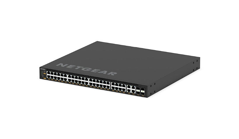Netgear AV Line M4350-44M4X4V MSM4352 48-Port PoE++ Switch, 25G, TAA
