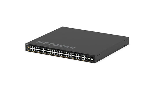 Netgear AV Line M4350-44M4X4V MSM4352 48-Port PoE++ Switch, 25G, TAA