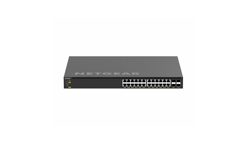Netgear AV Line M4350-24X4V XSM4328CV 24-Port 10G PoE+ Switch, 4x 25G, TAA