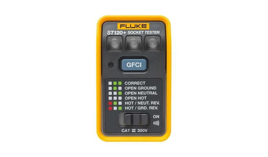 Fluke Networks ST120+ GFCI Socket Tester with Beeper