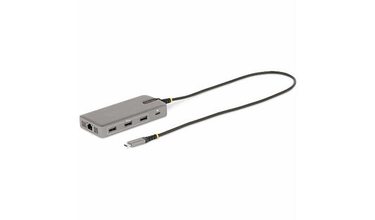 StarTech.com USB-C Triple Monitor Dock, 4K 60Hz HDMI/DP, 3-Port USB, GbE, 100W