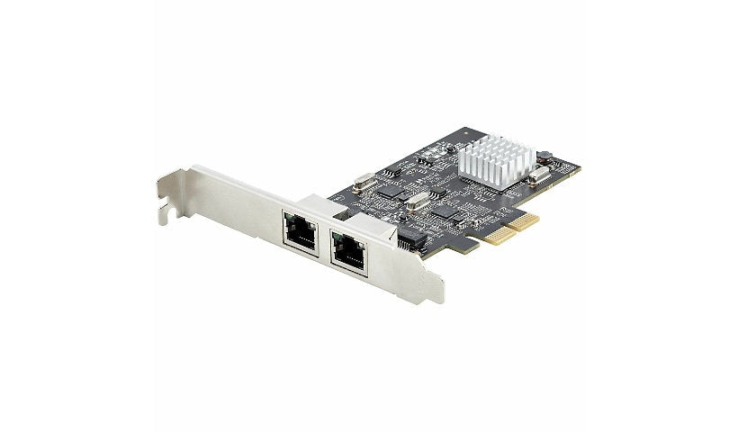 StarTech PR22GI-NETWORK-CARD 2-Port 2.5GbE PCIe NIC, Intel I225-V