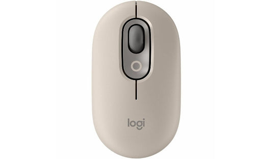 Logitech POP Mouse Bluetooth Emoji Button SilentTouch Mist 910-006625 1 Year