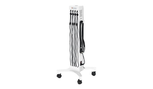 Bretford CUBE Tower Pre-Wired 8-Port USB-C, Arctic White, CTWR800USBC-AW