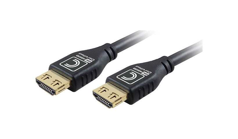 Comprehensive MHD48G-9PROBLK MicroFlex Pro AV/IT 8K HDMI Cable 9 ft 48Gbps