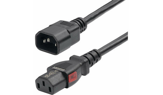 StarTech.com 87L3-8A00-POWER-CORD C14 to Locking C13 PDU Extension Power Cord