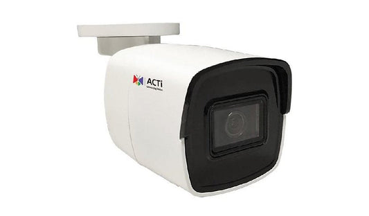 ACTi A314 6MP Mini Bullet Camera 2.8mm IR 213 ft PoE White