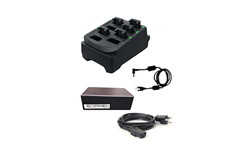 Zebra RS5100 Eight-Bay Battery Charger Kit + Power Supply, KT-RS51-8SAC-PS-CB