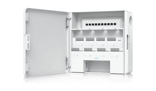 Ubiquiti Enterprise Access Hub 8-Door Controller 8x PoE Reader Ports EAH-8