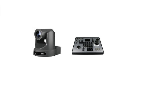 PTZOptics Move SE 20x 1080p PTZ Camera with Gen 4 Joystick Producer NDAA 2Yr