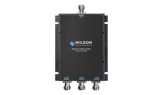 Wilson 859112 3-Way Splitter, 600-4000 MHz, -4.8 dB, N Female