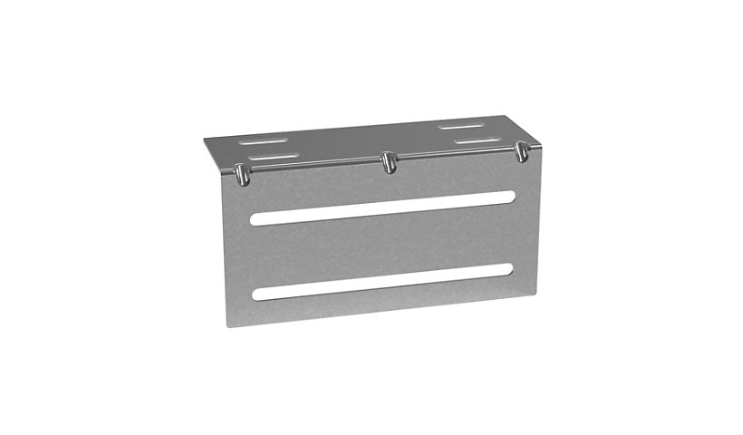 Panduit PWBWMWEZ Wire Basket Wide Wall Termination Brackets 2 Pack Electro Zinc