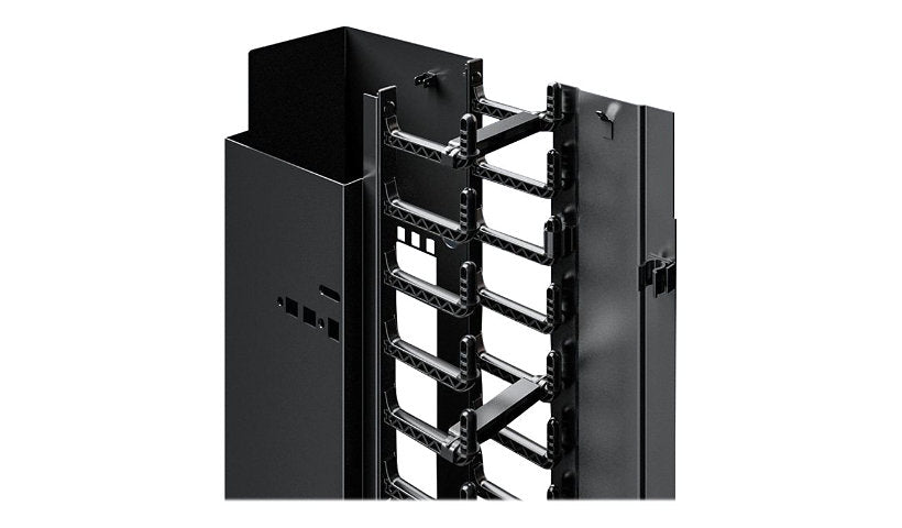 Rittal 5302052 VX IT Vertical Cable Duct 42U Tool-Free Lockable