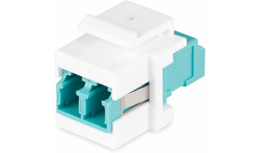 StarTech.com DMFKSLCLCCOUPLER LC to LC Duplex Fiber Keystone Coupler UPC