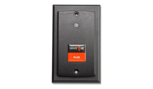 RF IDeas WAVE ID Plus Keystroke V2 125 kHz 13.56 MHz USB Reader Black
