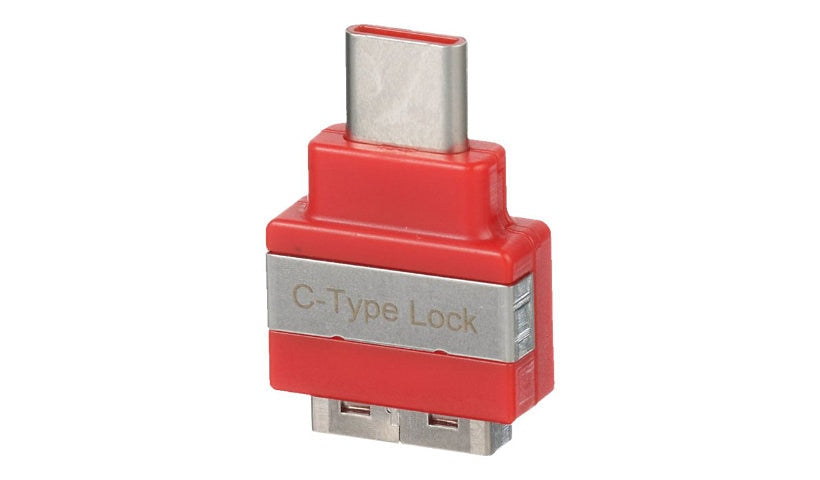Panduit SKUSBC SmartKeeper USB-C Port Blockout Devices 10 Pack Red