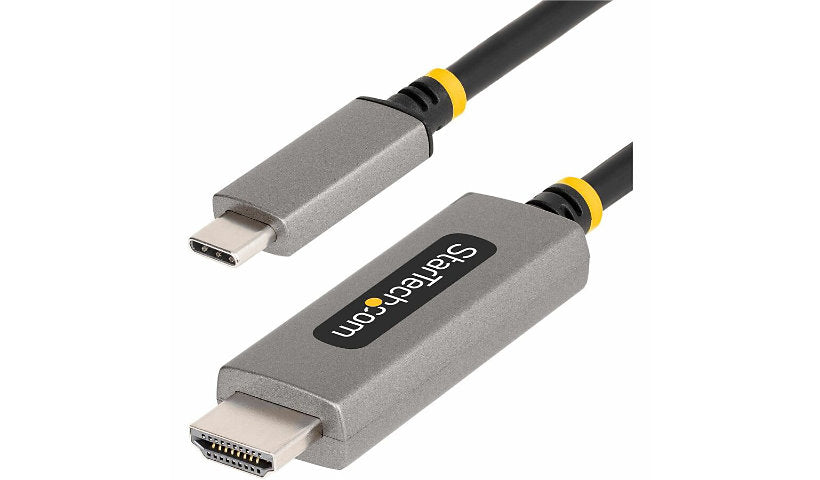 StarTech.com USB-C to HDMI 2.1 Cable, 8K 60Hz / 4K 144Hz, HDR10, 3 m (9.8 ft)